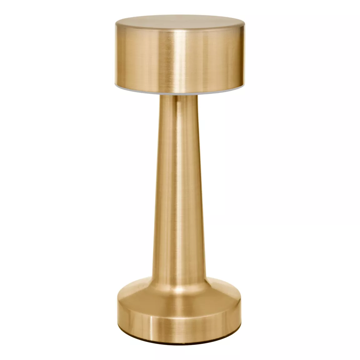 Lampe à poser extérieur métal 100 lumens (H21,5 cm) Halto Or