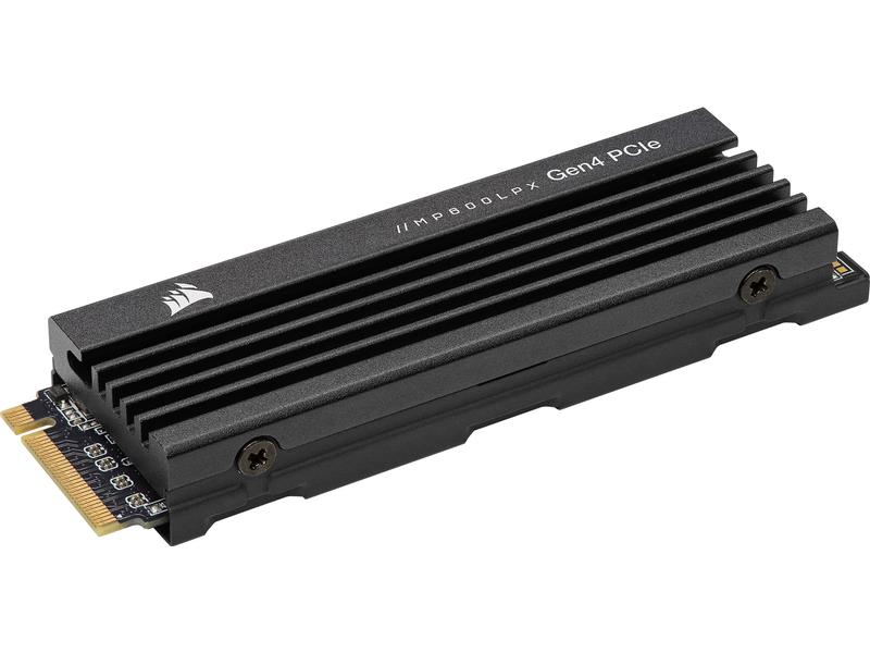 Corsair SSD MP600 Pro LPX M.2 2280 NVMe 4000 GB Interne NVMe M.2 Gaming-SSD mit hoher Leistung und Kühlkörper