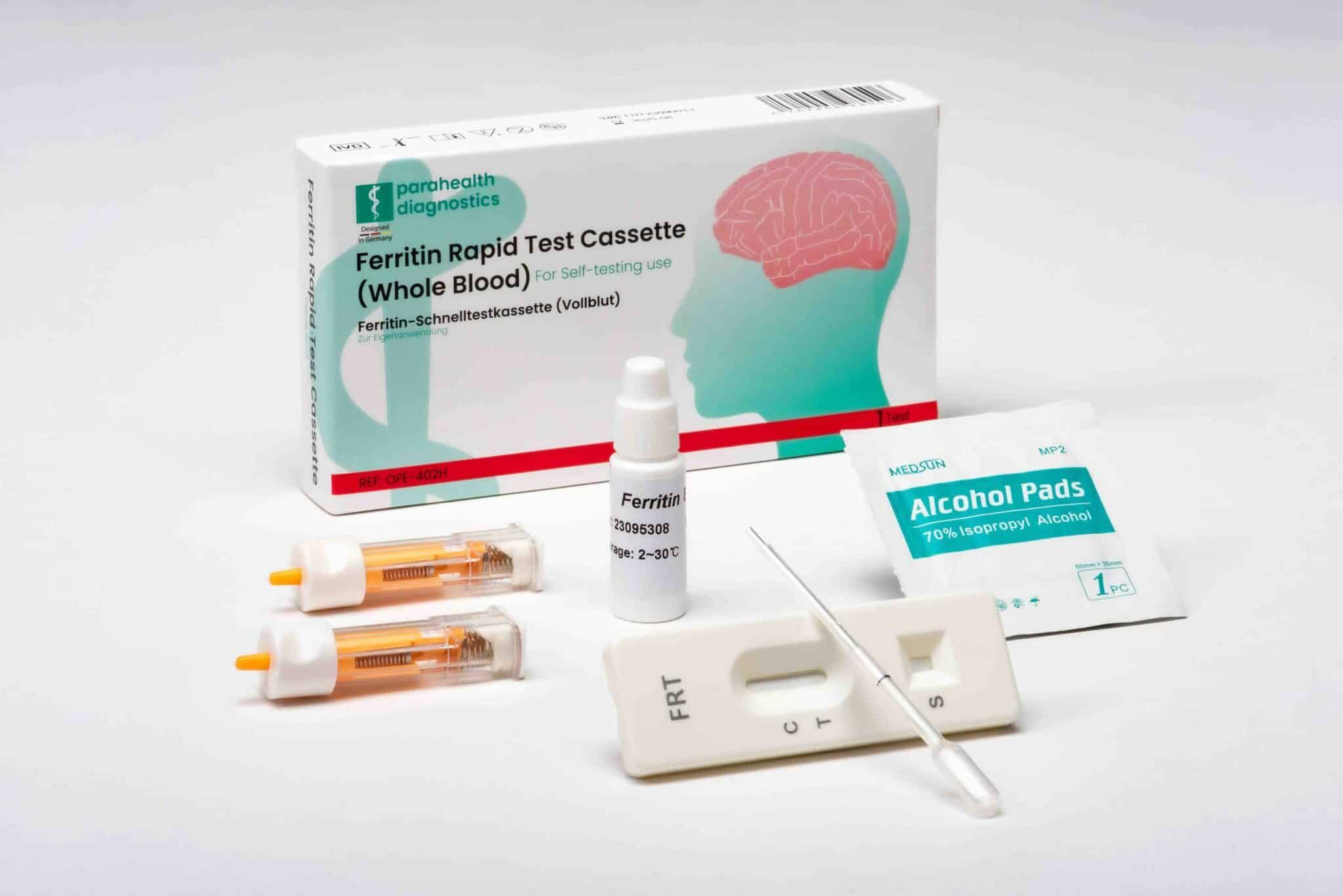 parahealth diagnostics Eisenmangel Ferritin Selbsttest