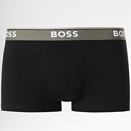 Lot De 3 Boxers 50499420 Noir Bleu Marine Vert Kaki