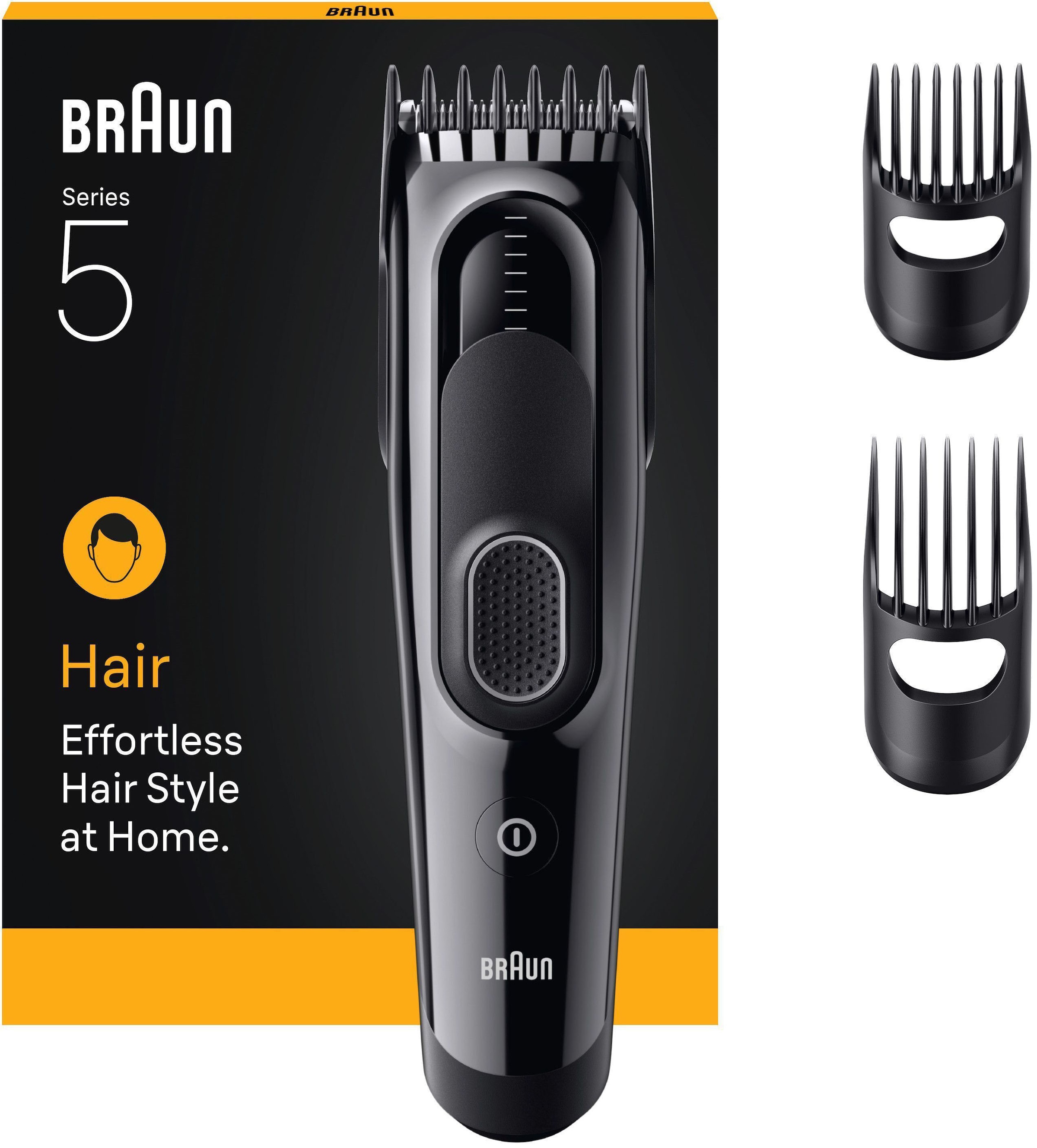 Braun Haarschneider »Haarschneider HC5530« Lebenslang scharfe Klinge, 17 Längeneinstellungen, 50 Min Laufzeit