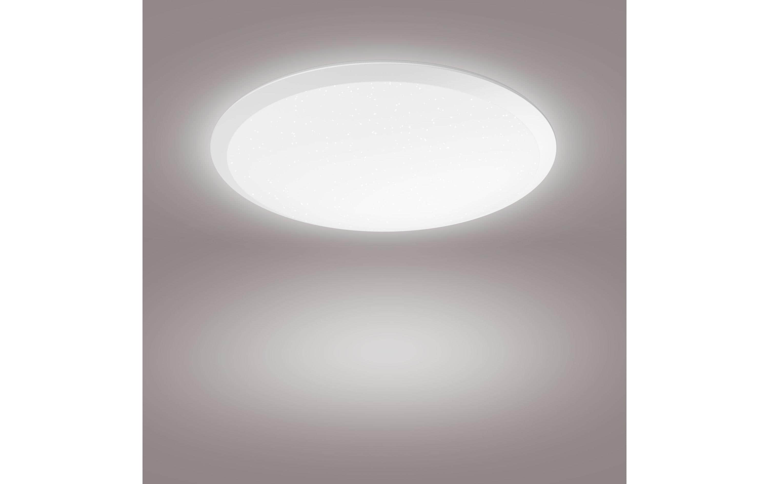 Deckenleuchte Cavanal, 18 W, 4000 K, WeissSparsame LED-Leuchte mit drei Lichteinstellungen