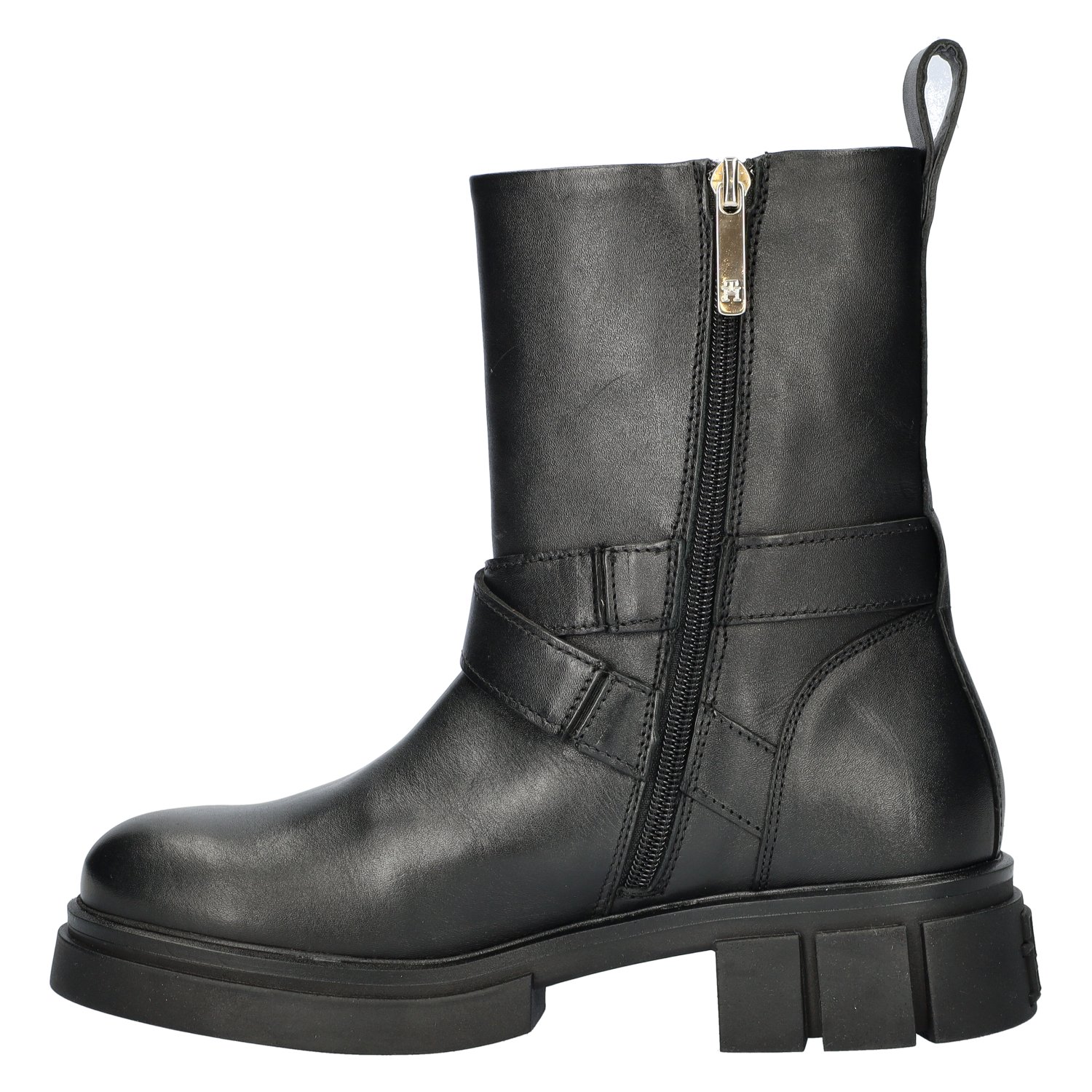 Tommy Hilfiger Biker dames bikerboot Tommy Hilfiger Zwart