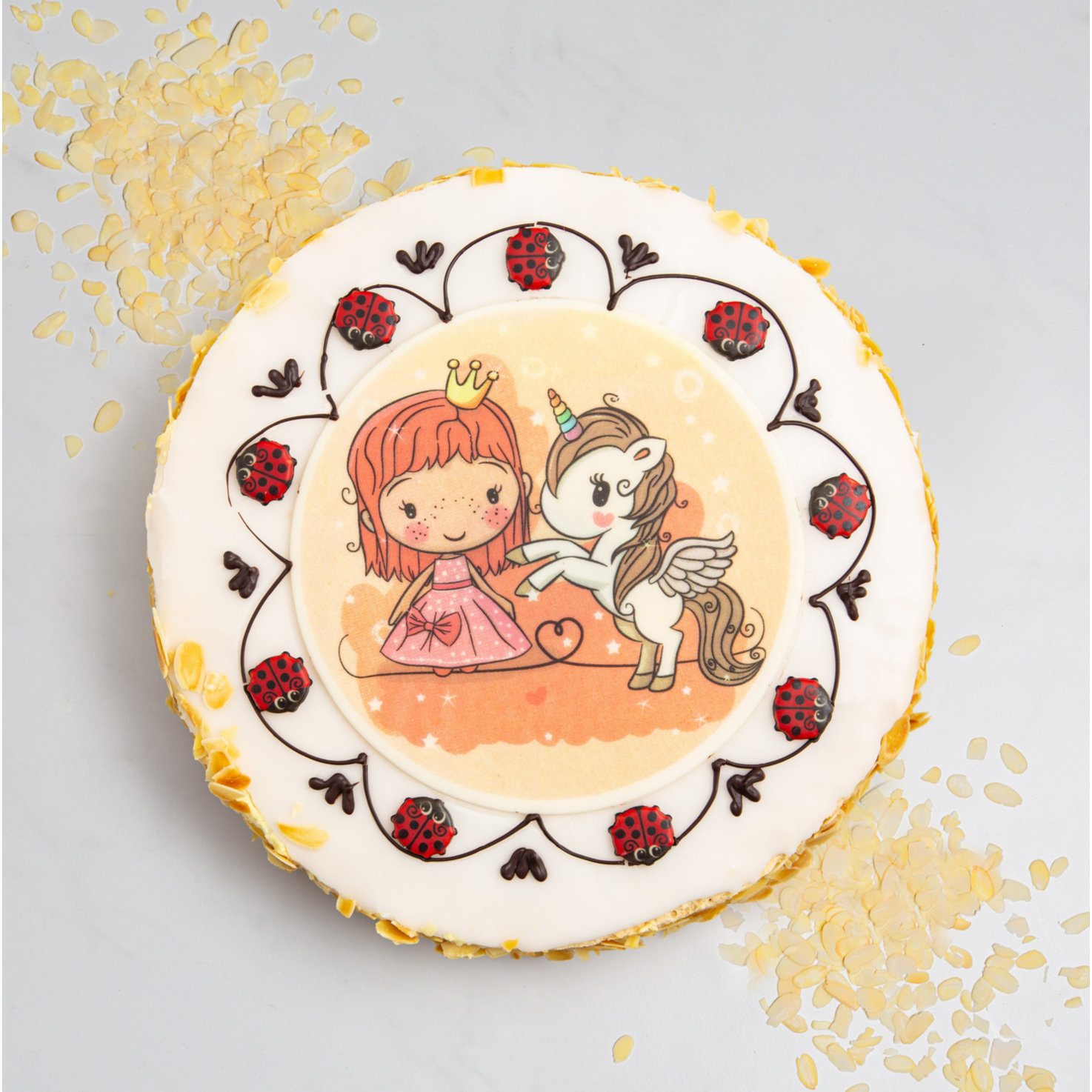 Millefeuille Torte Unicorn