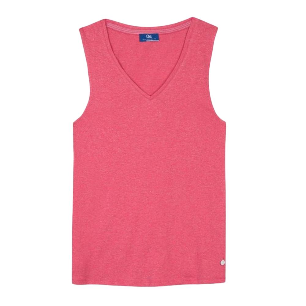 TBS Débardeur Rose Femme TBS ADINADEB