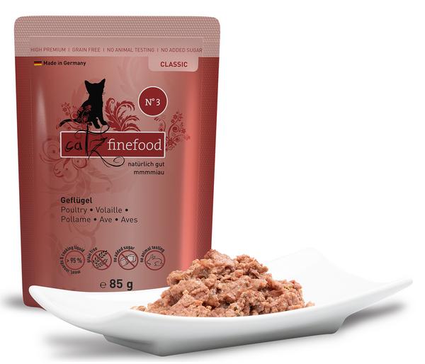 Catz finefood, Nassfutter für Katzen, 16 x 85