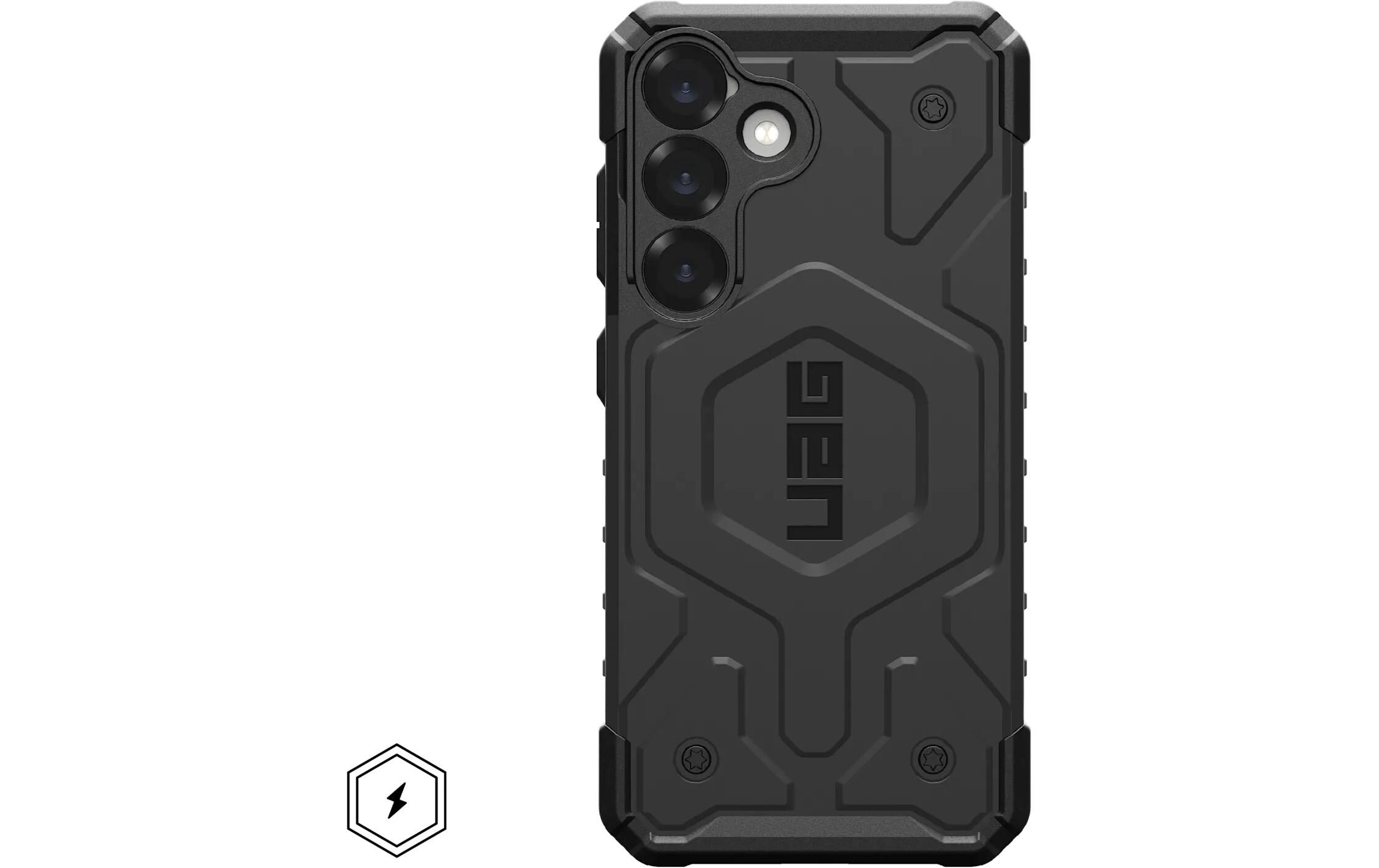 Back Cover Pathfinder Galaxy S25 SchwarzMagnetische Schutzhülle für das Samsung