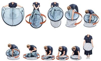 BabyMoov Blue Waves Anti UV-Telt, Blue