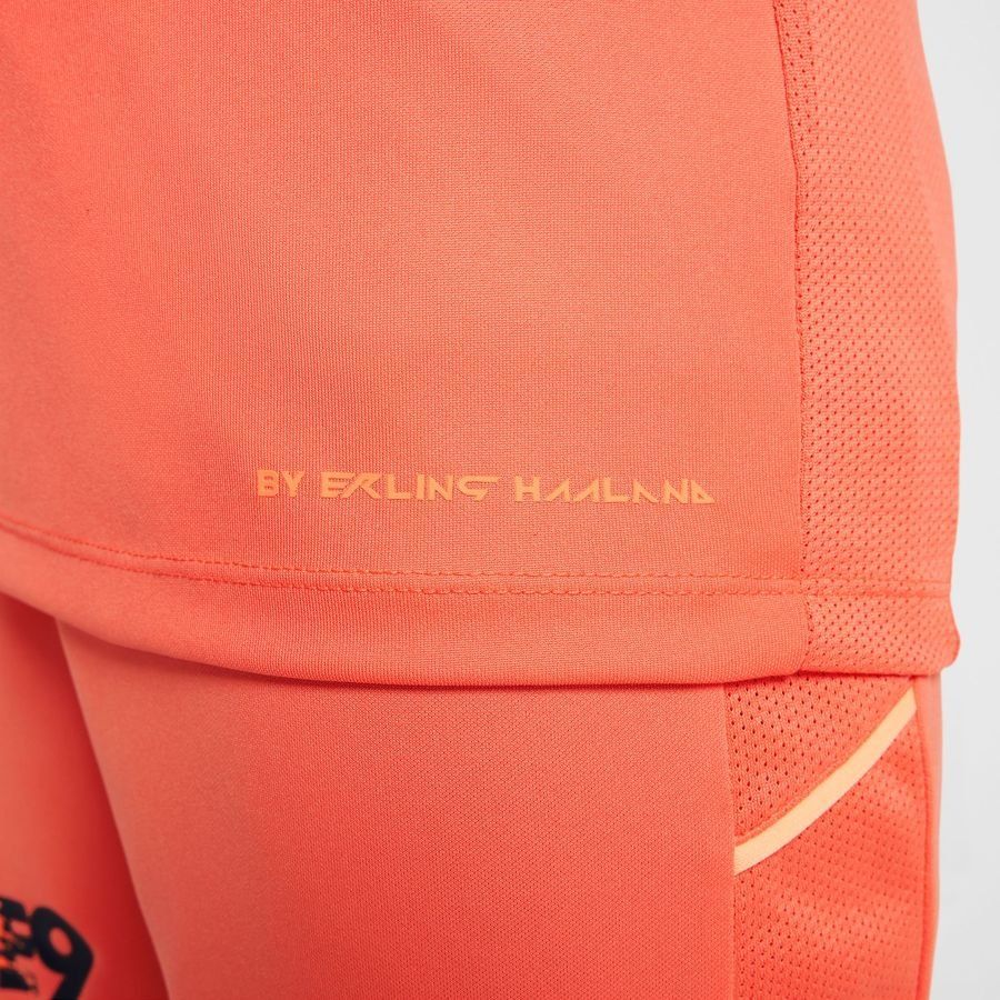 Nike T-shirt d'Entraînement Dri-FIT Academy 25 Erling Haaland Personal Edition - Wild Mango/Orange Enfant