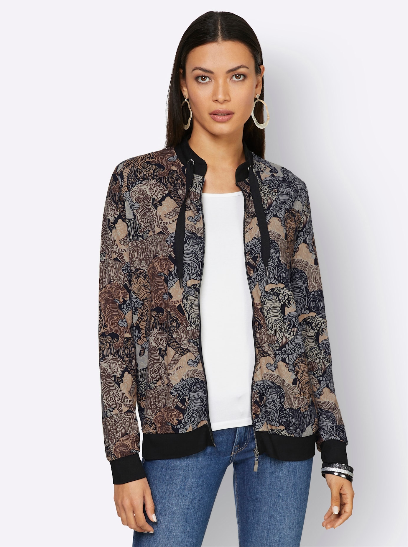 creation L Shirtjacke »Shirtjacke« 1 Stk. tlg.