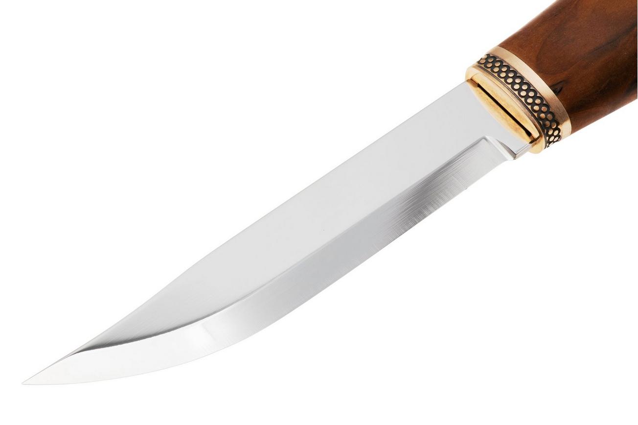Martiini Eagle Knife 555010W Polished 1.4034, Birch Bronze, bushcraftmes