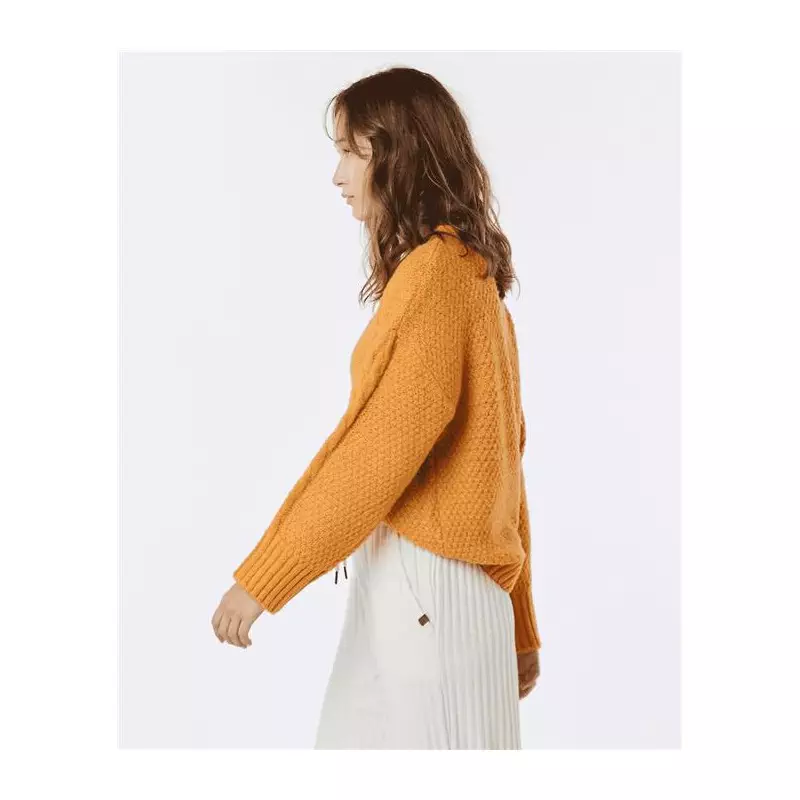 Pull femme RIPCURL Soleilo Sweater Orange