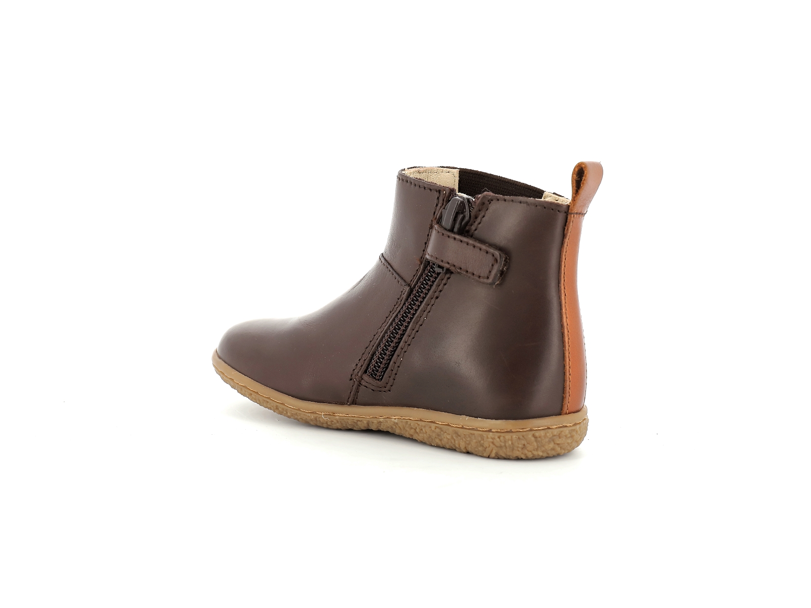 Kickers-VETUDI 830081 Cuir Marron Foncé