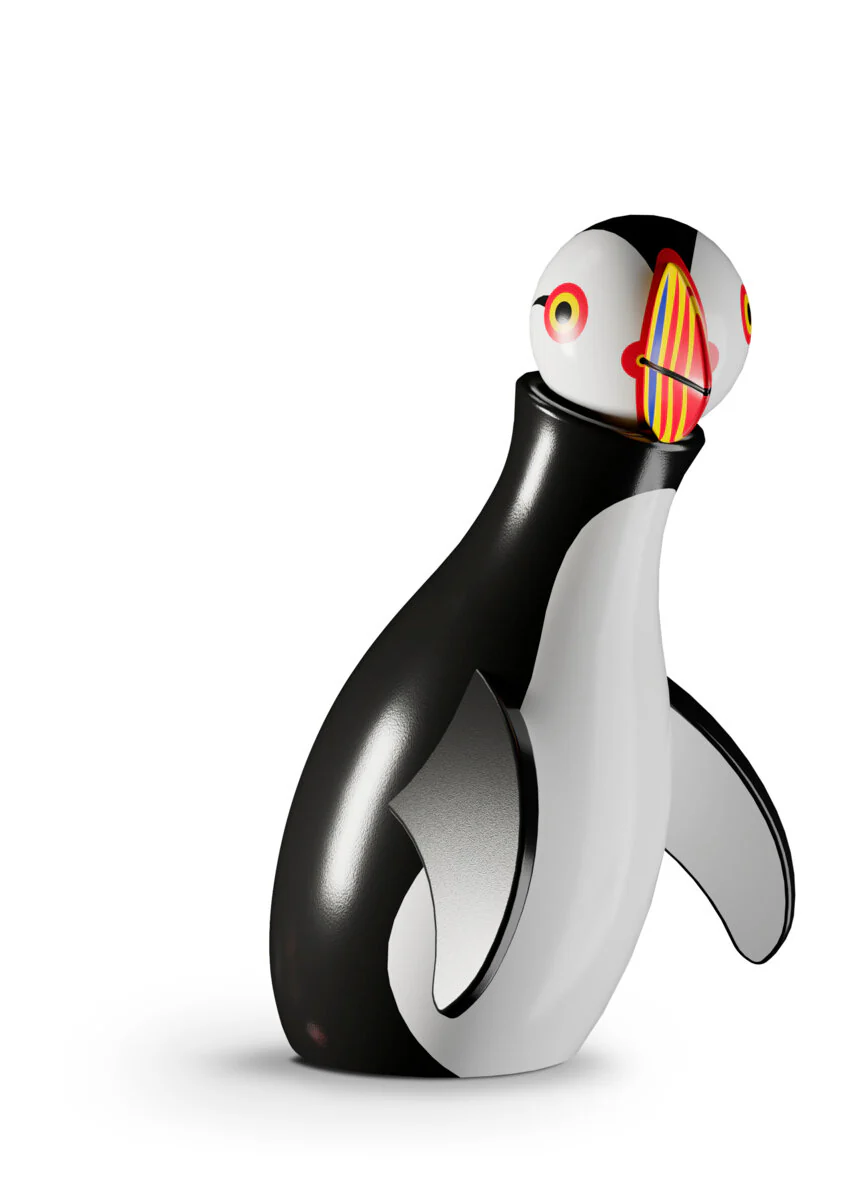 Kay Bojesen  Søpapegøje figur, multi - H30 cm.