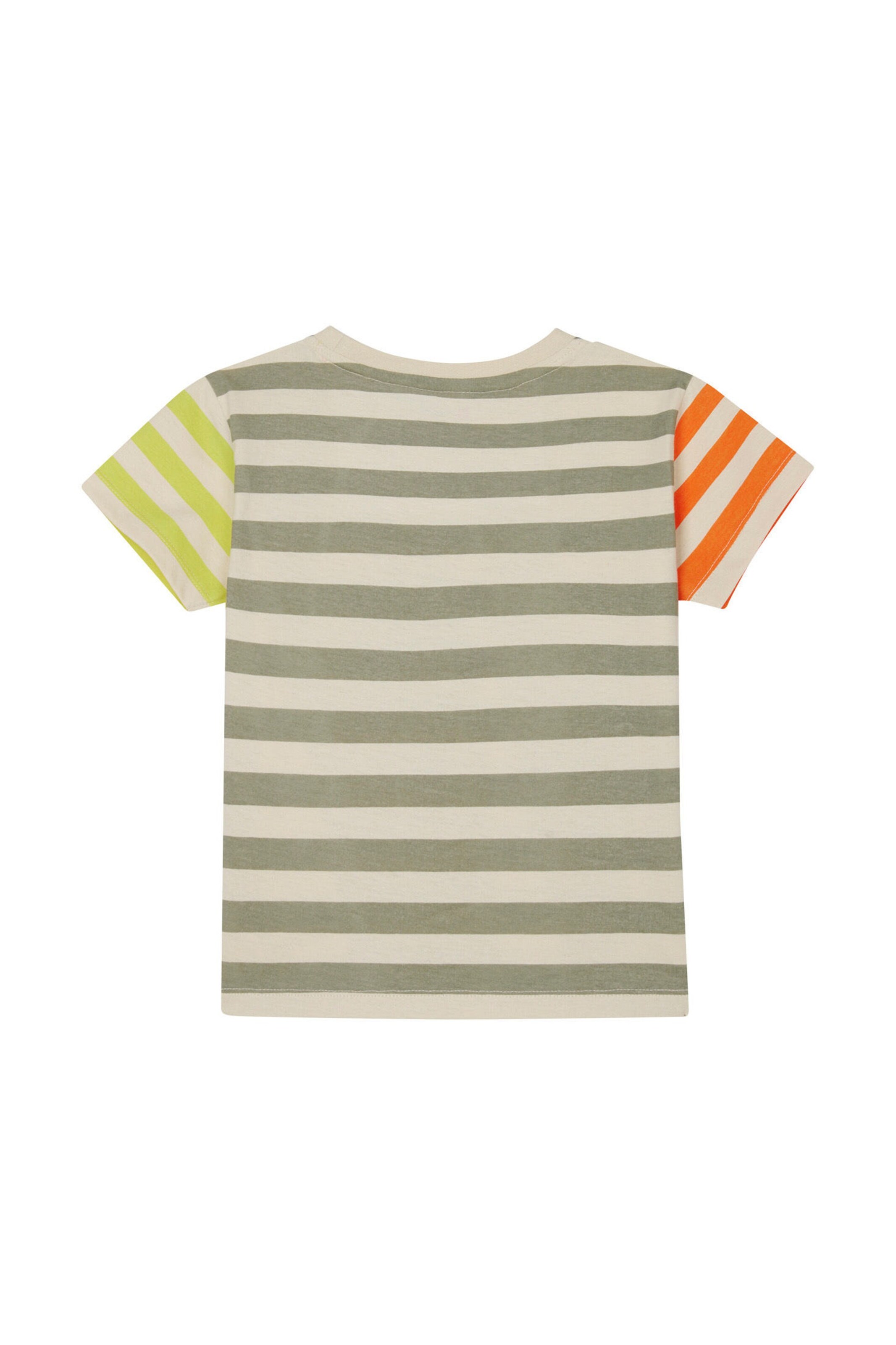 NOPPIES KIDS T-shirt Lugana Stripe Pattern Medium Yellow