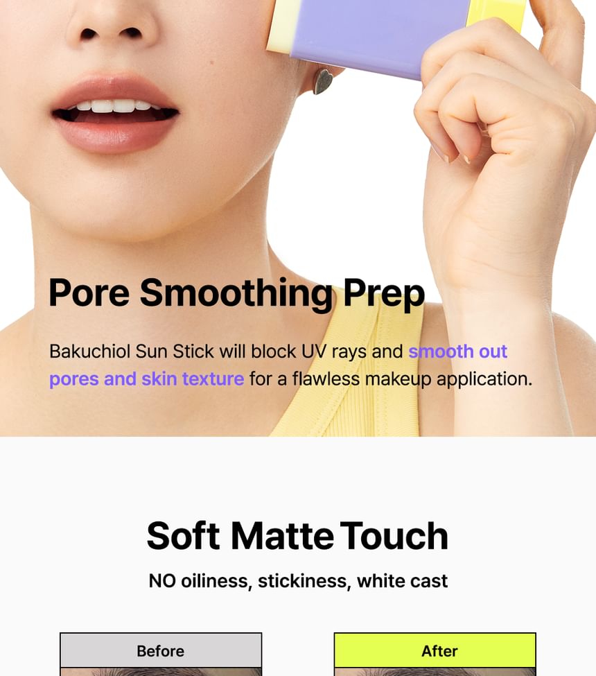 Door Wishtrend - Pore Smoothing Bakuchiol Sun Stick