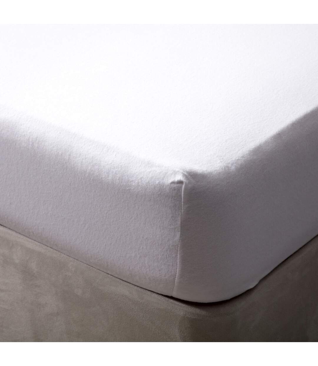 Belledorm - Drap-housse JERSEY (Blanc) - UTBM151