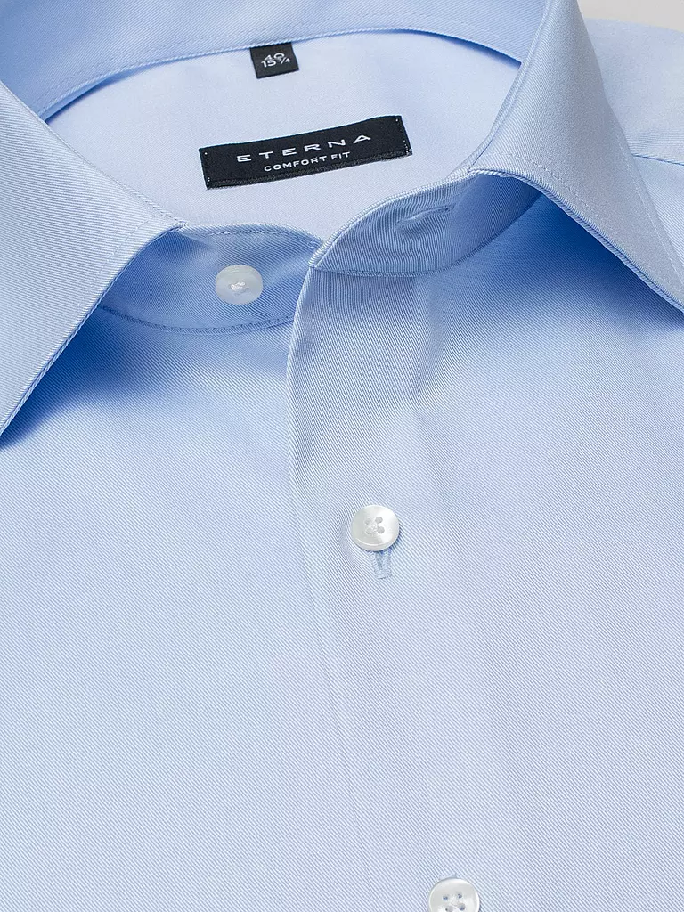 ETERNA Hemd Comfort Fit  blau