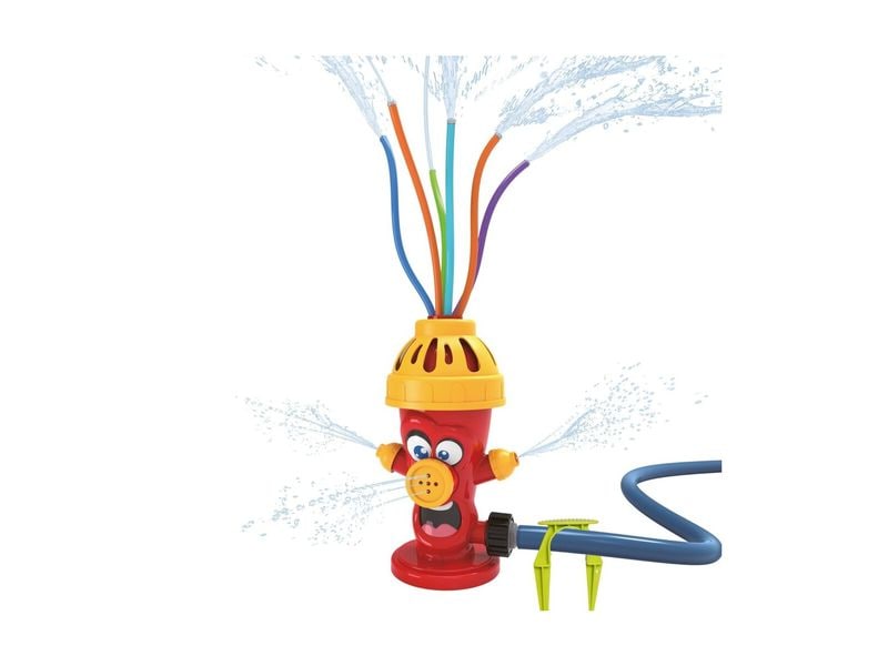 alldoro Wassersprinkler Hydrant Wassersprinkler für Kinder im Hydranten-Design mit dem Anschluss für Gartenschlauch