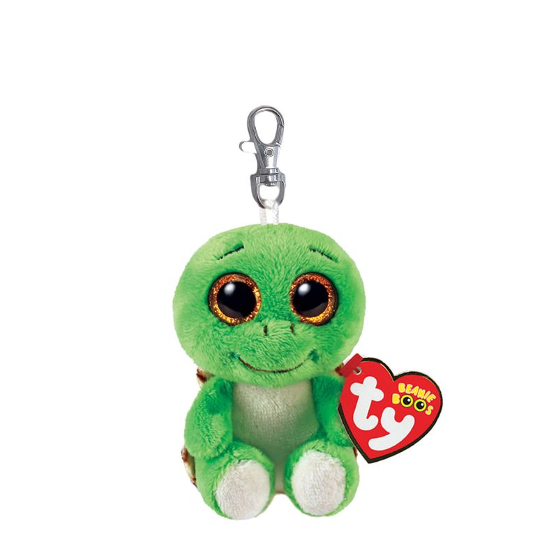 Porte-clés peluche Beanie Boo's 9 cm Turbo la tortue