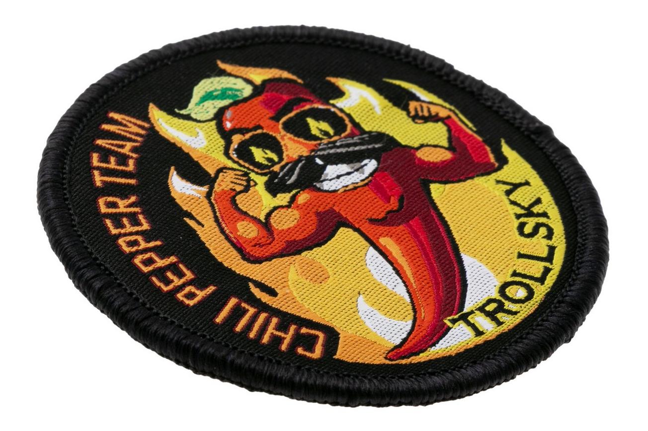 Trollsky Chili Pepper Team Velcro Patch MTA004 patch