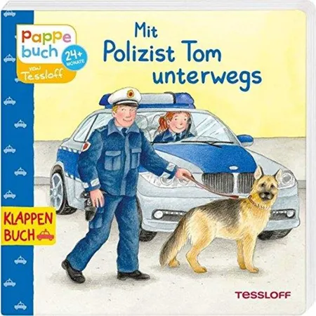 Tessloff Klappenbuch - Mit Polizist Tom unterwegs