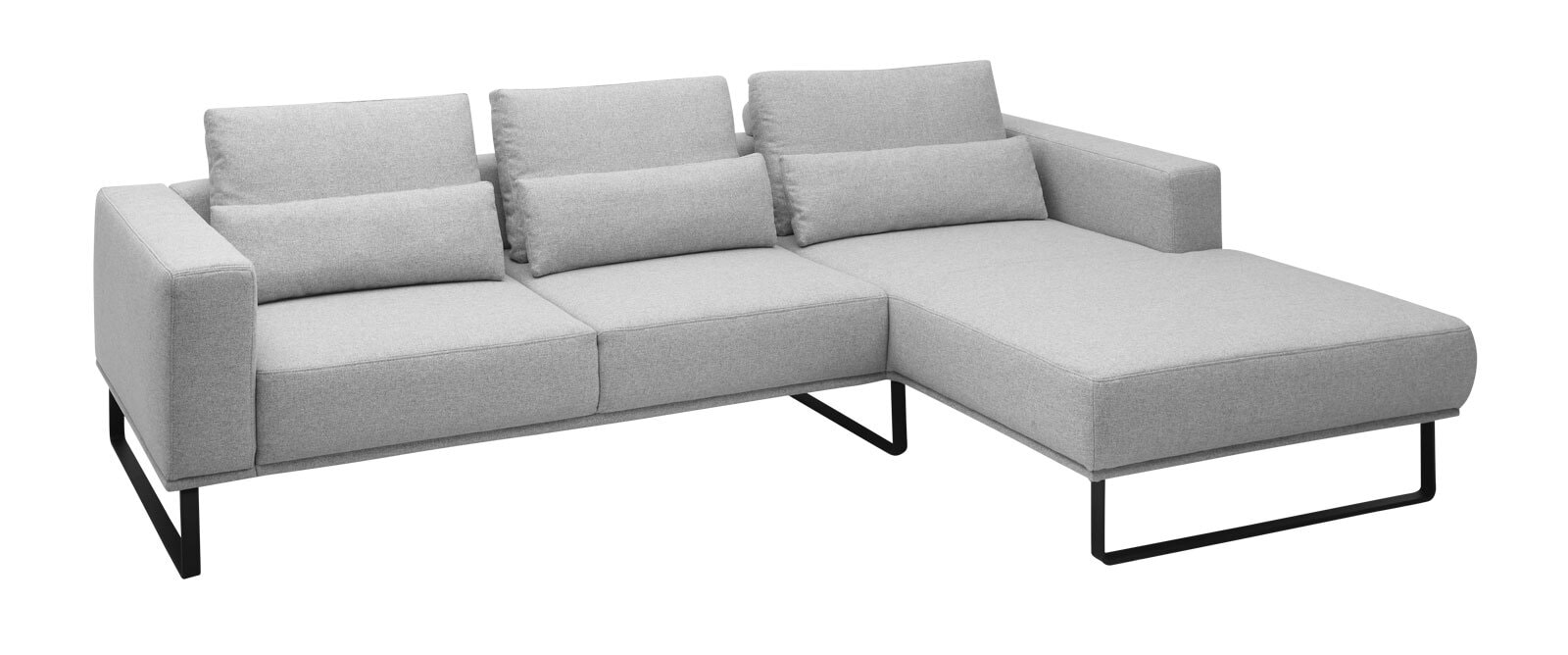Musterring Ecksofa JustB! R light grey