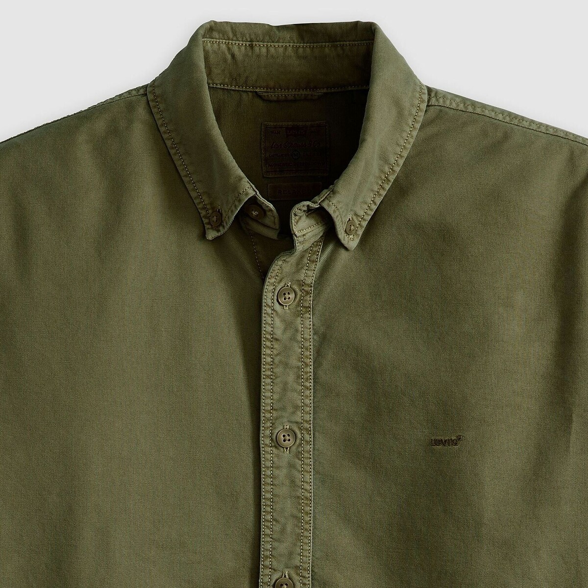 LEVI'S<br>Bainha com botão kraag Oxford relaxado