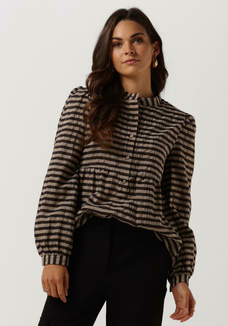LEVETE ROOM beige levete room blouse lr-vela 1 blouse
