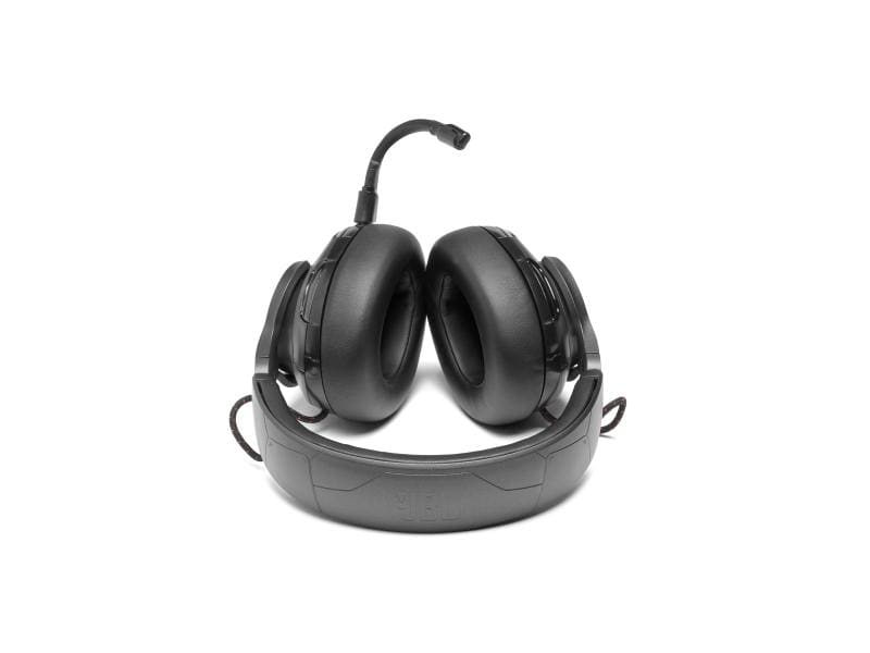 JBL Headset Quantum One Schwarz USB-kabelgebundenes Over-Ear-Profi-Gaming-Headset mit JBL QuantumSPHERE 360 mit Head-Tracking