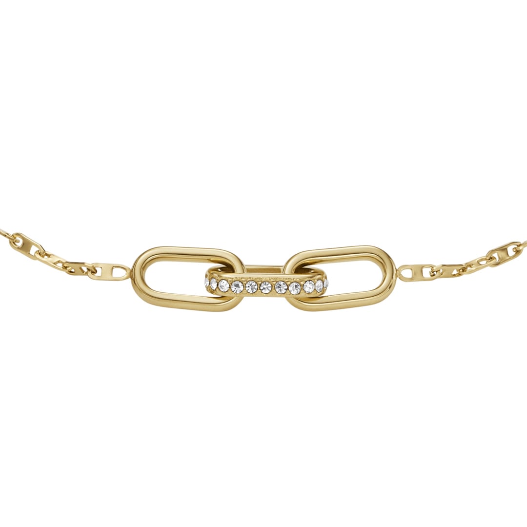 Fossil Armband Heritage D-Link Gold