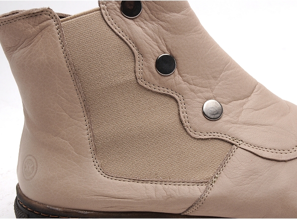 Kokoon boots bottine plates femme alix beige