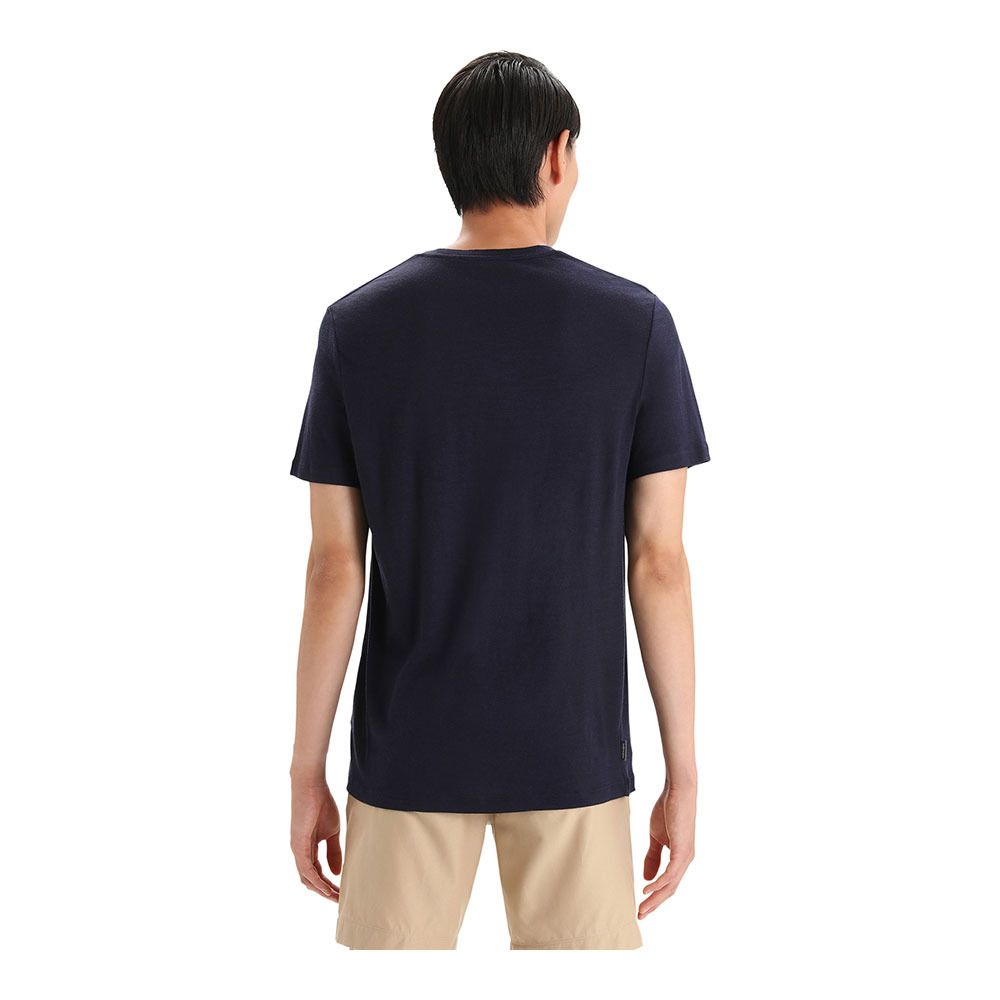 Icebreaker TECH LITE II - Tee-shirt Homme midnight navy