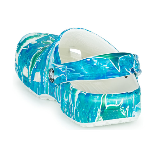 Crocs - CLASSIC POOL PARTY CLOG K - Bleu