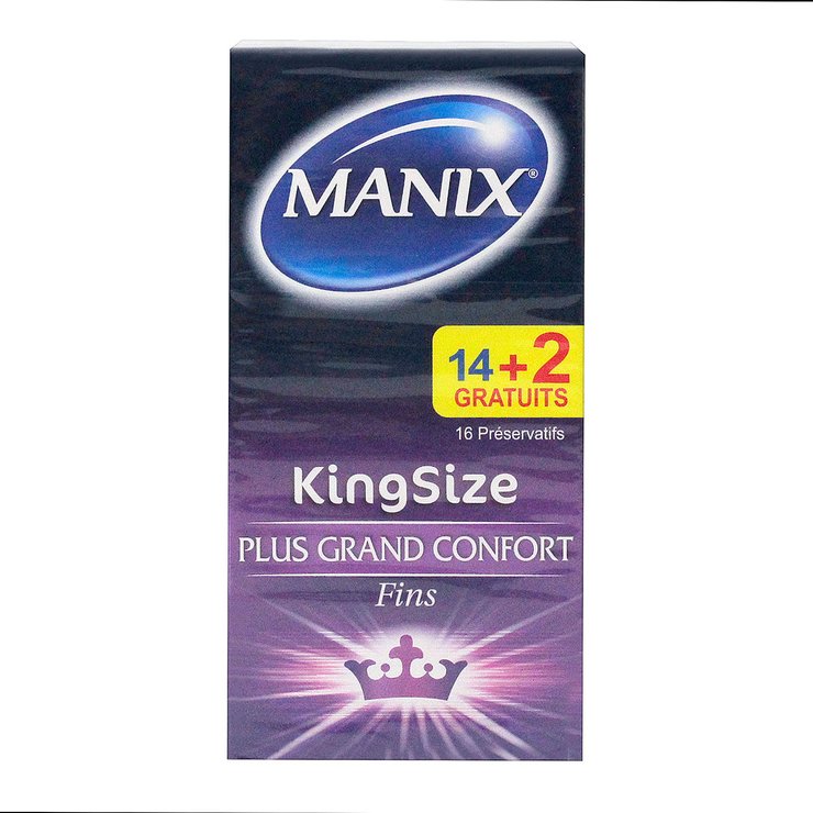 King Size 14 préservatifs +2 offerts