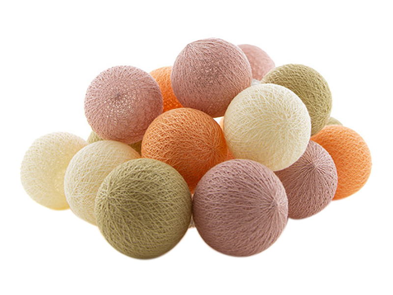 Cotton ball lights outdoor lichtsnoer dulce