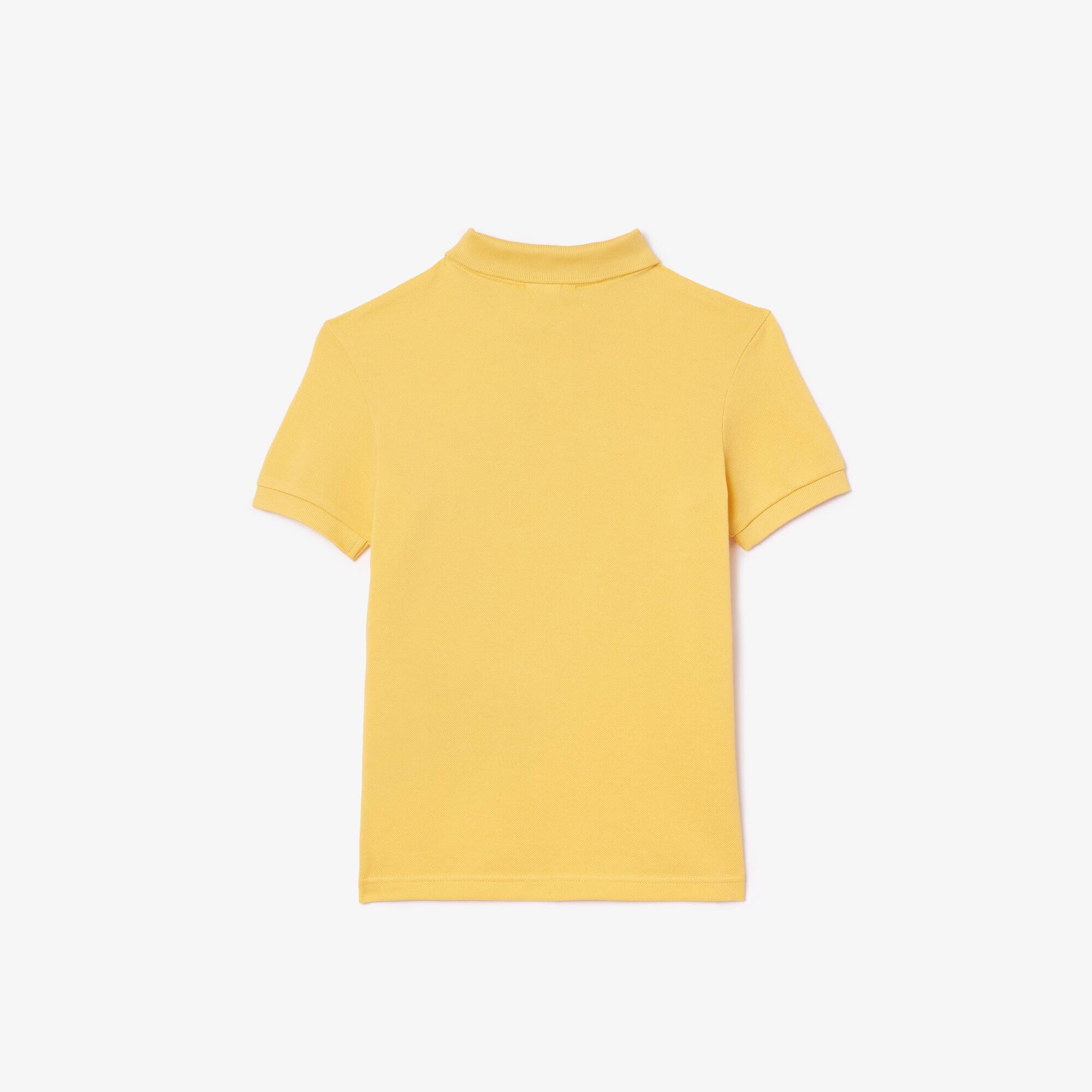Poloshirt aus Baumwoll-Piqué mit LACOSTE Aufdruck Poloshirts - Gelb - Lacoste - Jungen