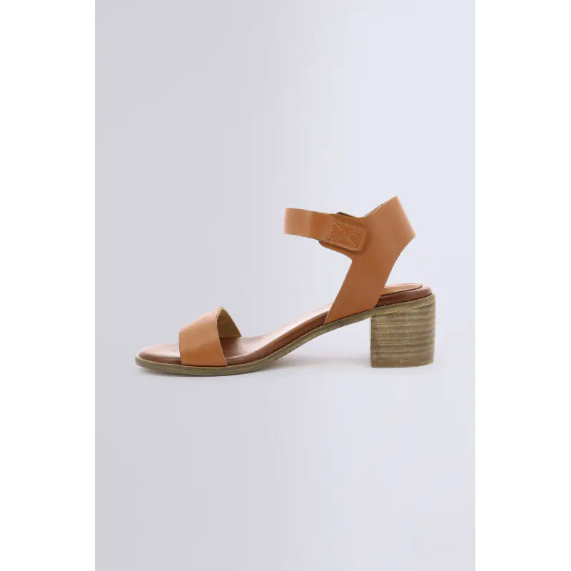 VOLOU CAMEL SANDALES Cuir Femme