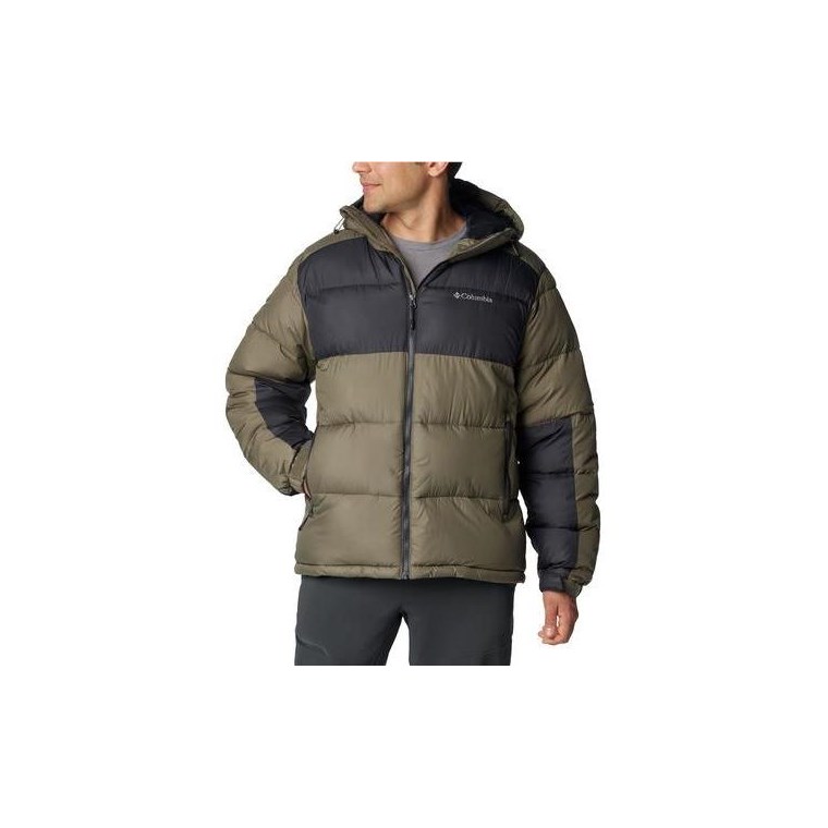 Columbia Pike Lake Ii HoodedJacket Stone Green / Shark