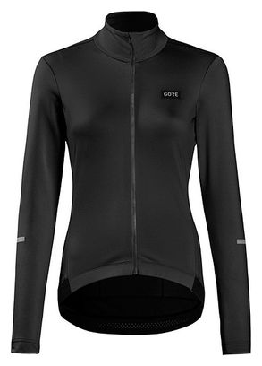 Maillot Manches Longues Femme GORE Wear Progress Thermo Noir