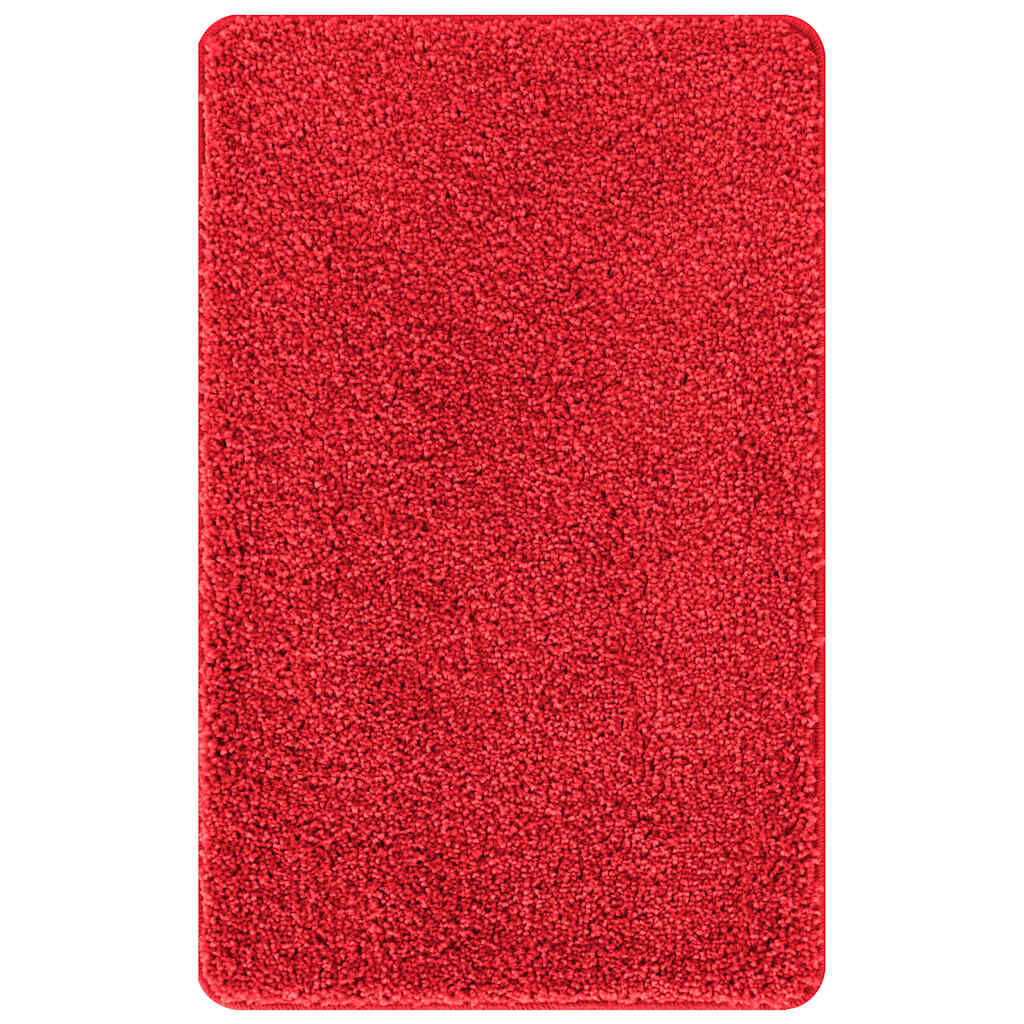 vidaXL Antislip badmattenset 3-delig rood
