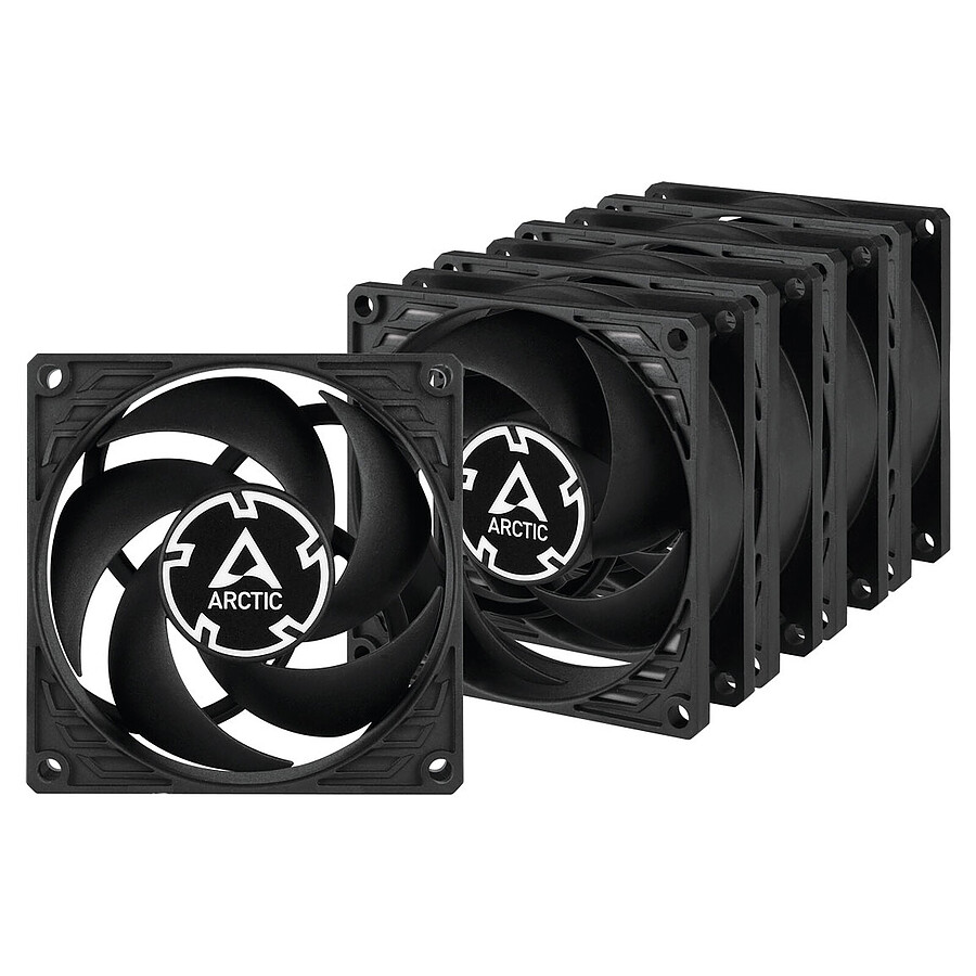 Arctic P8 - 5 Pack - Noir