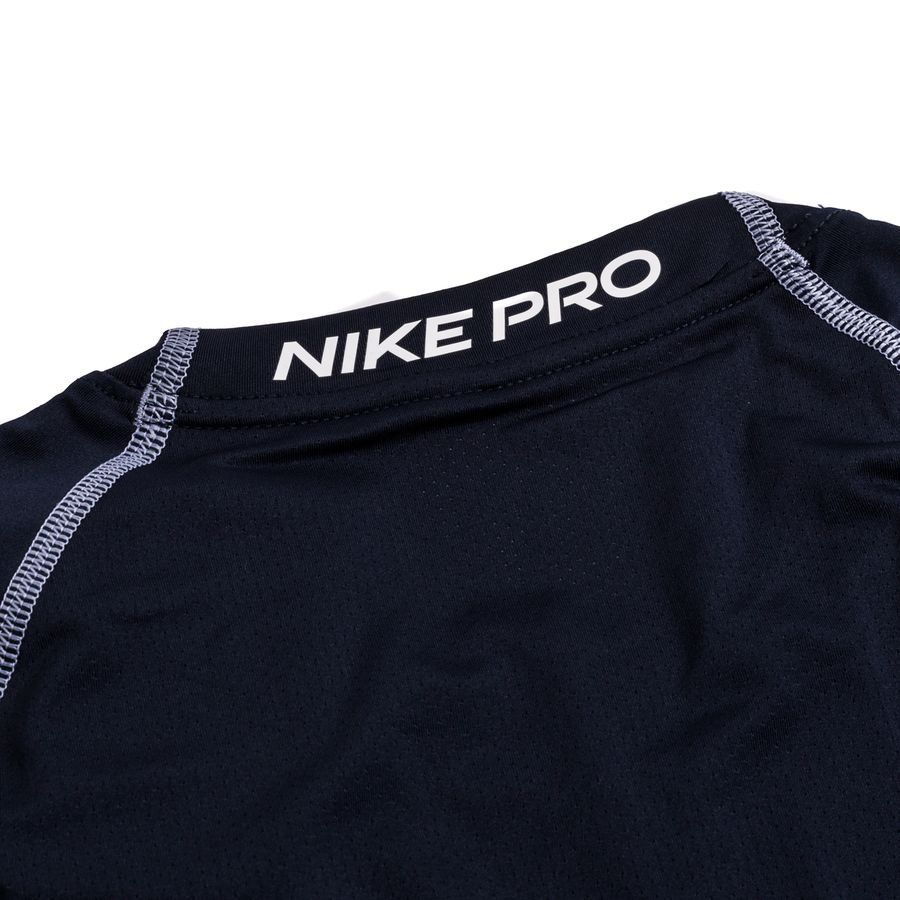Nike Pro Top Dri-FIT - Bleu Foncé/Violet Manches Longues