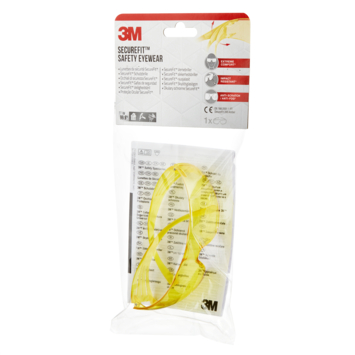 3M Veiligheidsbril Gele Glazen