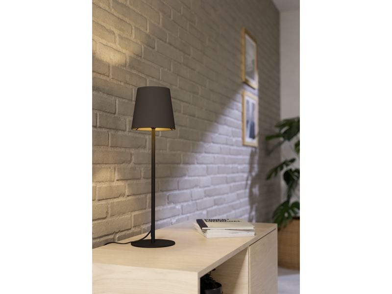 EGLO Leuchten Tischleuchte FIORANA braun exkl. E14 1x40W Tischlampe