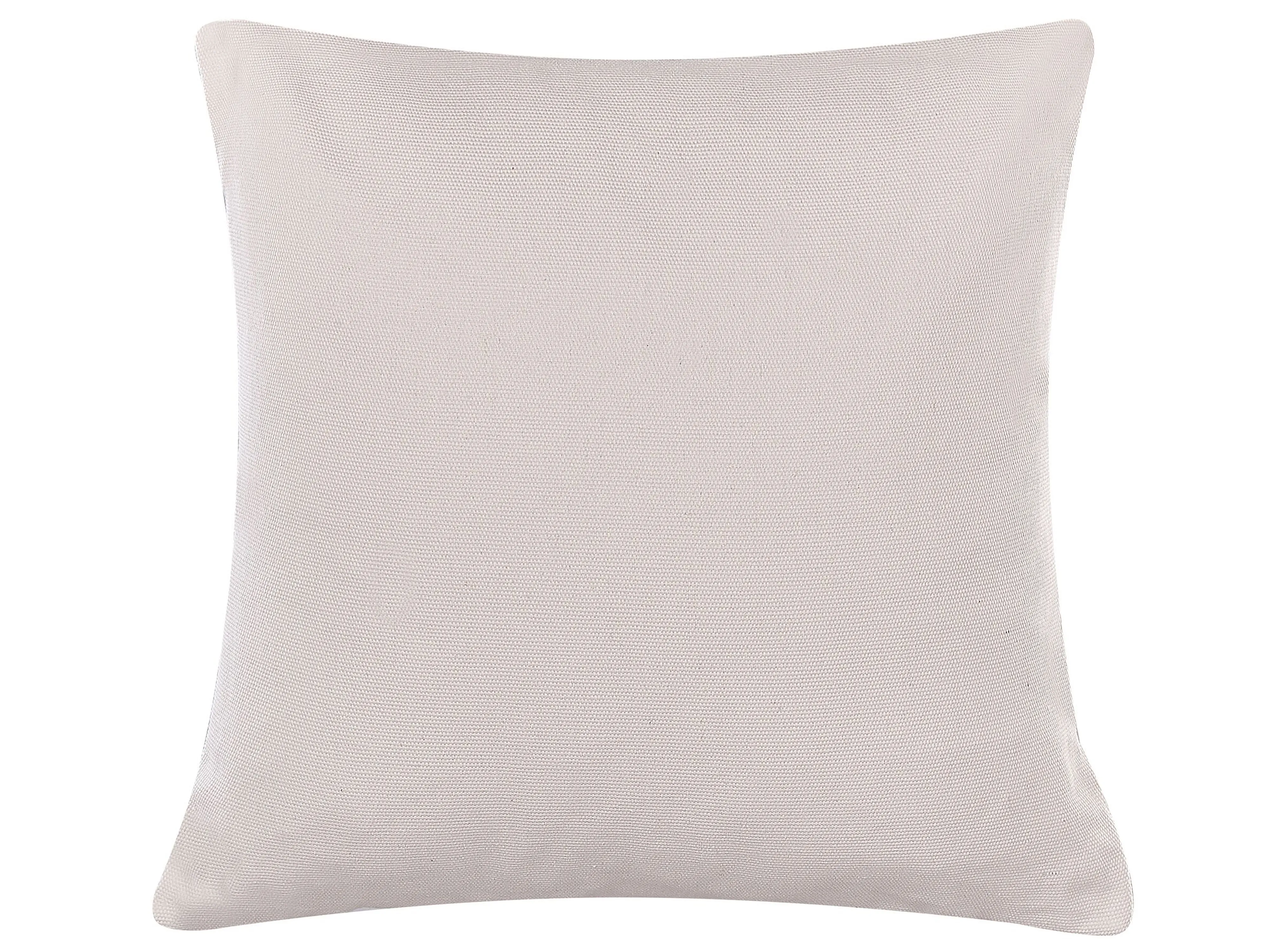 Set van 2 sierkussens QUERCUS 45 x 45 cm Taupe dierenprint