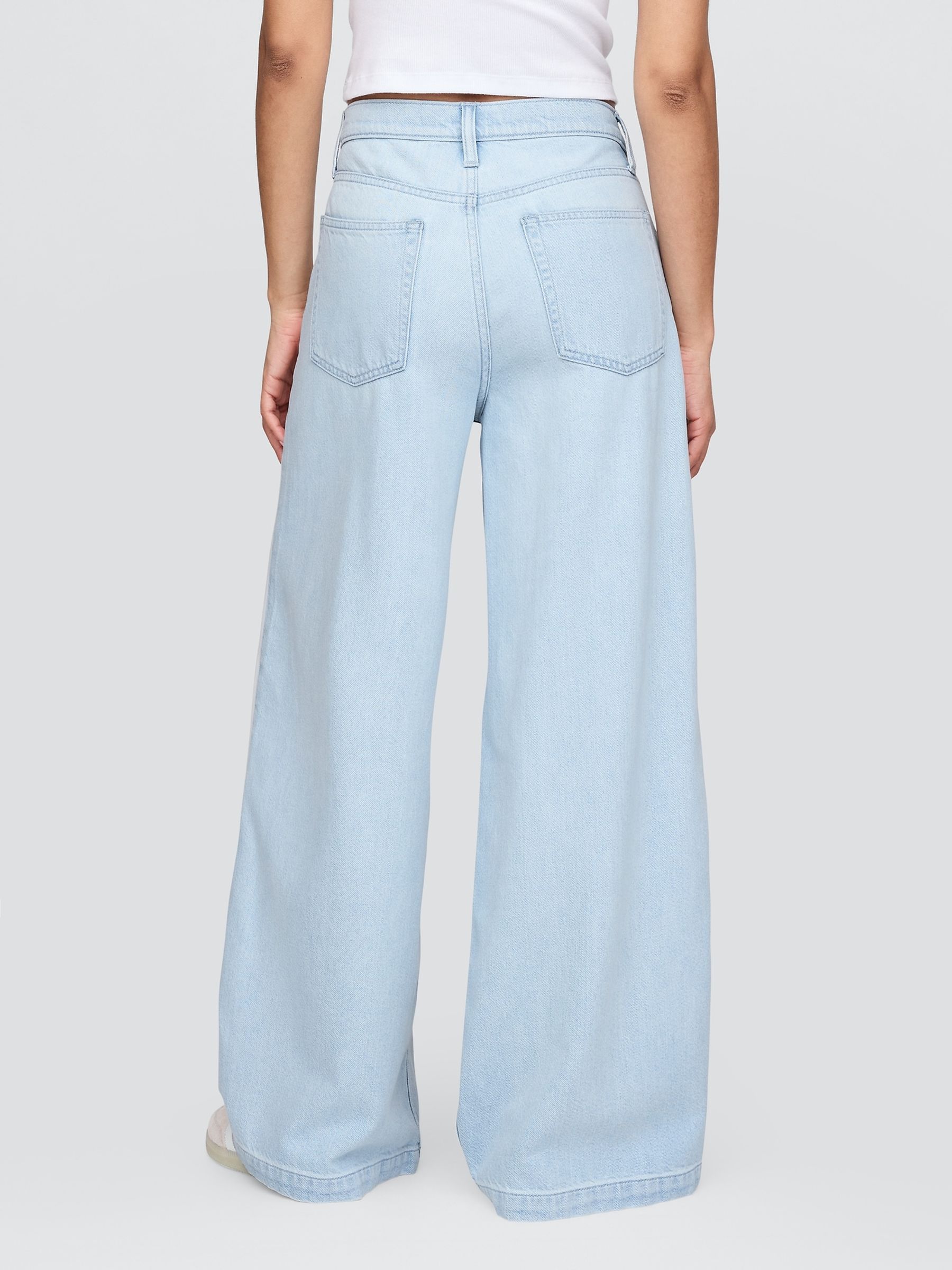 Gap UltraSoft baggy jeans met halfhoge taille