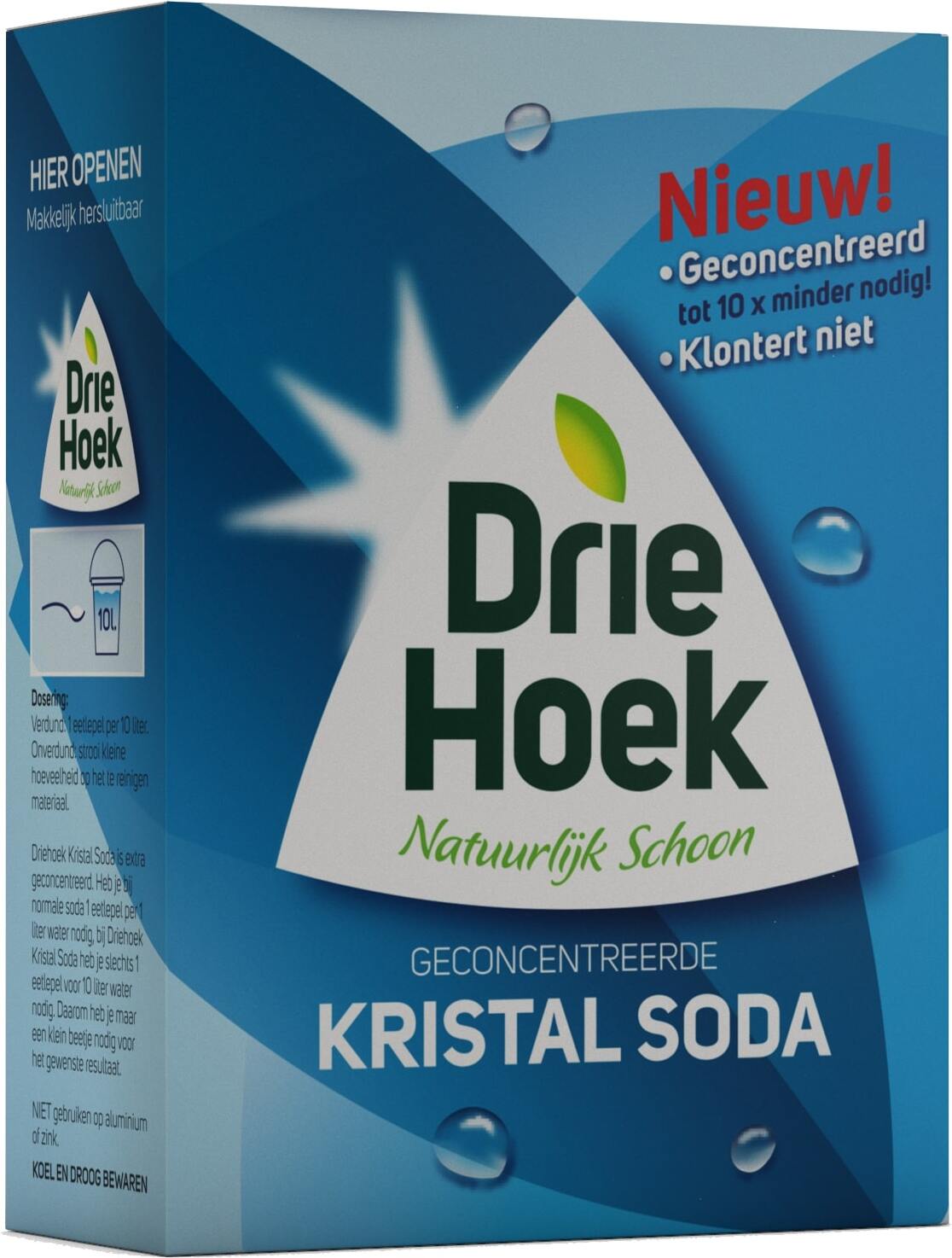 Driehoek kristal soda 600 gr
