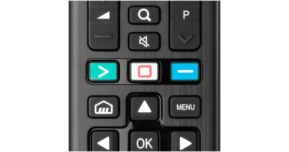 One for allLG TV Replacement Remote afstandsbediening  (Zwart)