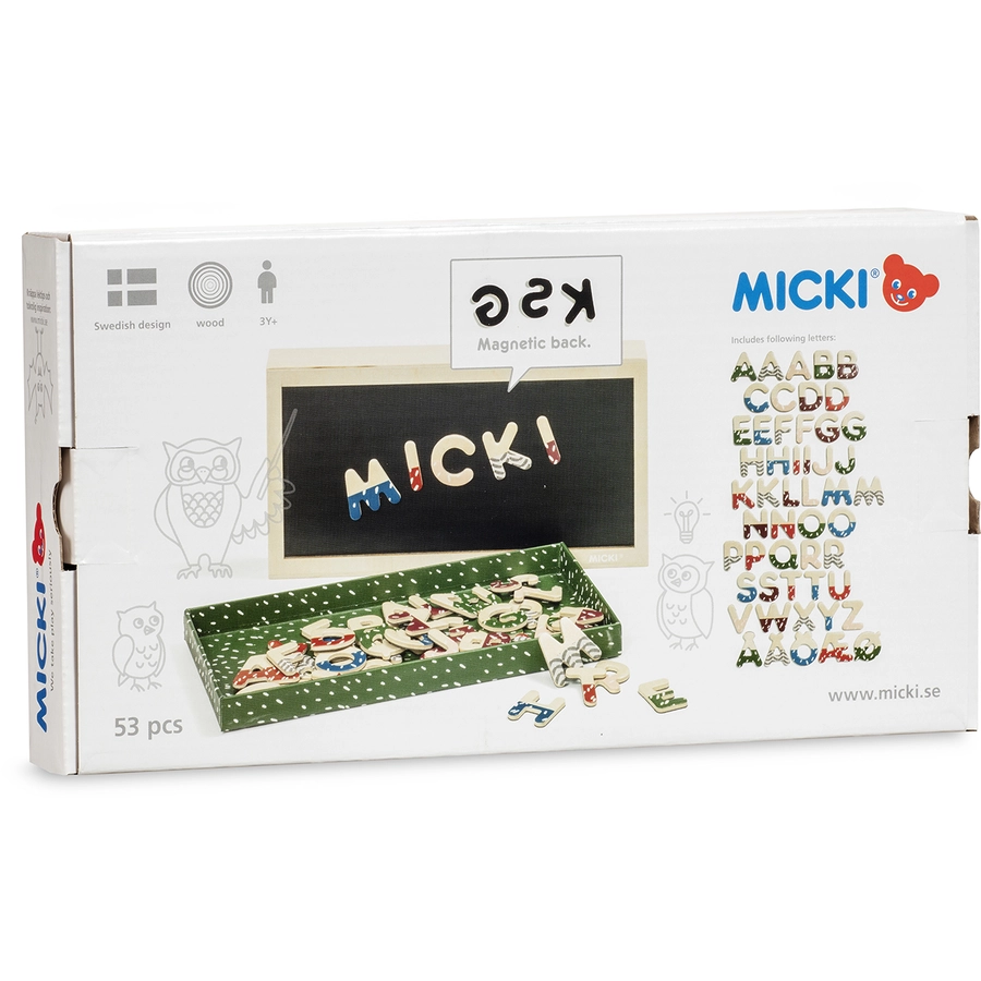 Micki Magnetbuchstaben + Box, Senses
